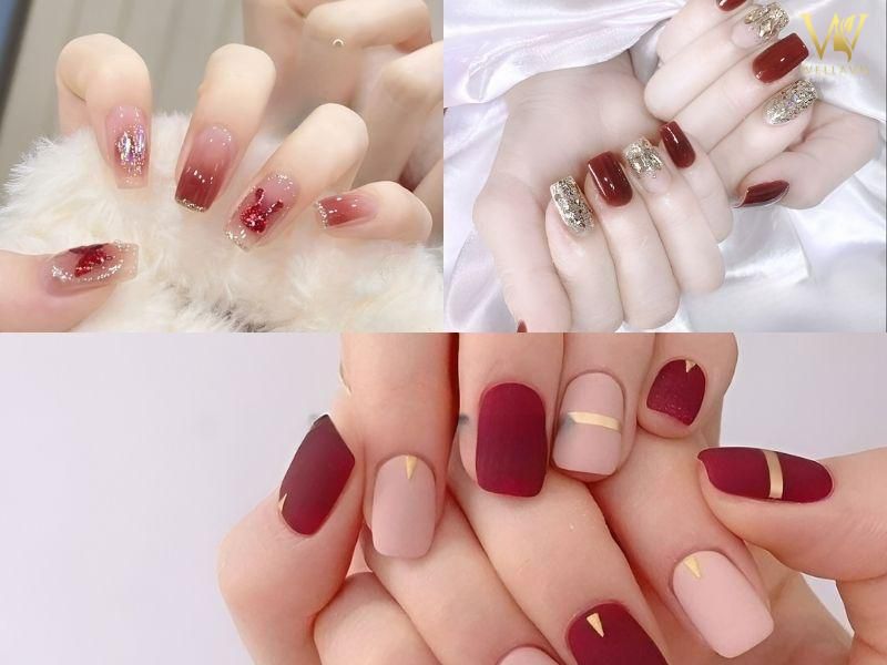 Những mẫu nail cho da ngăm cho móng ngắn - Hình số 7