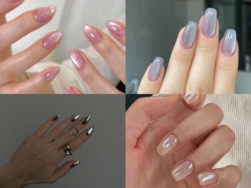 Những mẫu nail móng nhọn tròn sang chảnh - Hình số 8