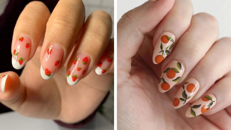 Những mẫu nail móng nhọn tròn sang chảnh - Hình số 9