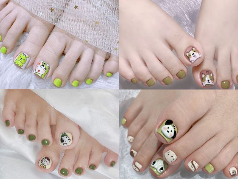 Những màu nail chân đẹp cho da ngăm xinh sắn - Hình số 6