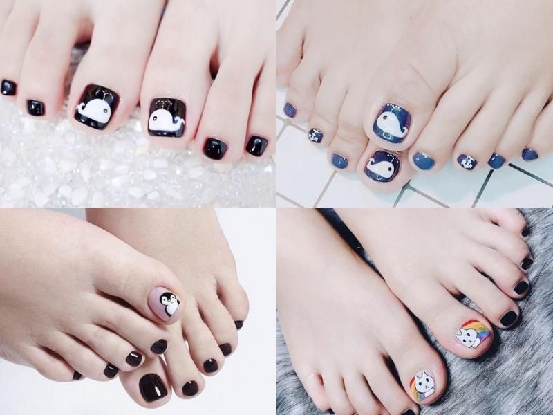 Những màu nail chân đẹp cho da ngăm xinh sắn - Hình số 7