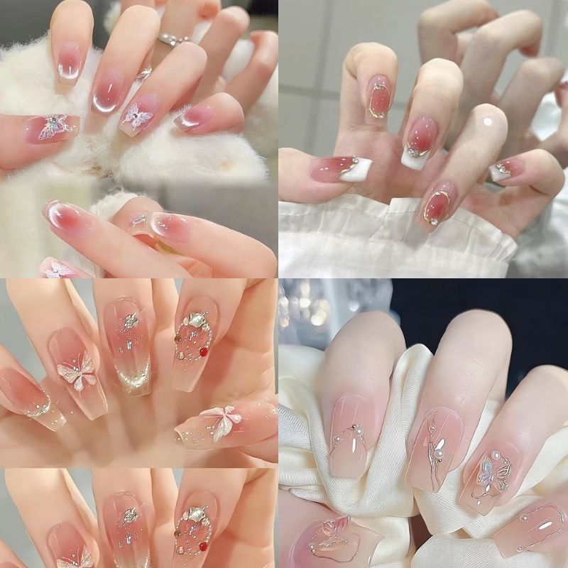 Những mẫu nail cô dâu đẹp - Hình số 1
