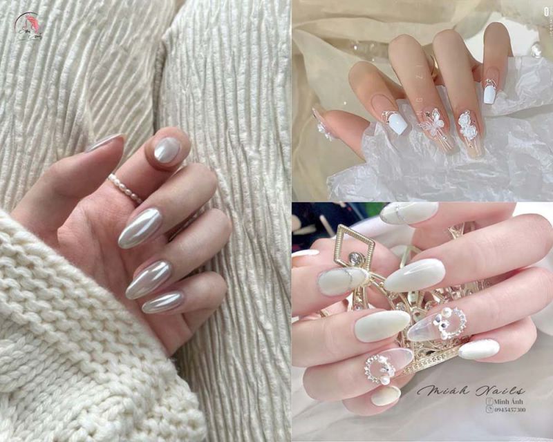 Những mẫu nail cô dâu đẹp - Hình số 2