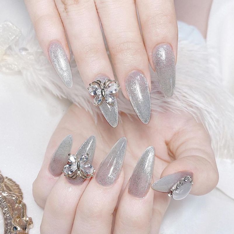 Những mẫu nail cô dâu đẹp - Hình số 8