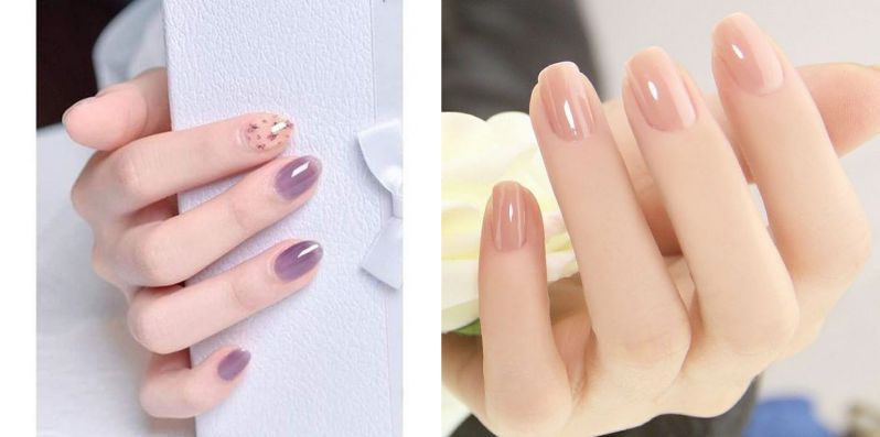 Những mẫu nail tay nhẹ nhàng đơn giản - Hình số 7