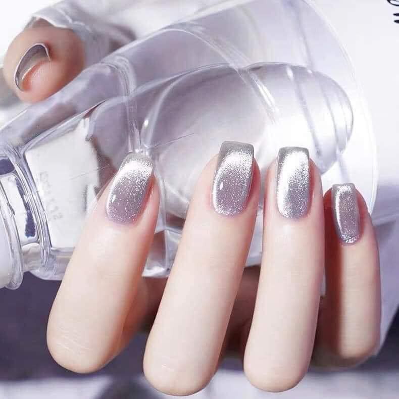 Những những mẫu nail mắt mèo kim cương đẹp - Hình số 7