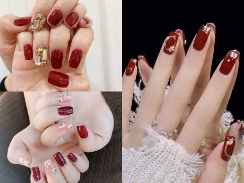 Những mẫu nail móng vuông ngắn đơn giản - Hình số 4