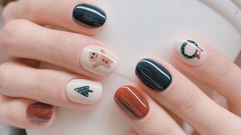 Những mẫu nail móng tay giả đẹp ngắn cá tính - Hình số 7