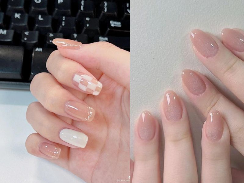 Những mẫu nail móng tay giả đẹp ngắn cá tính - Hình số 8