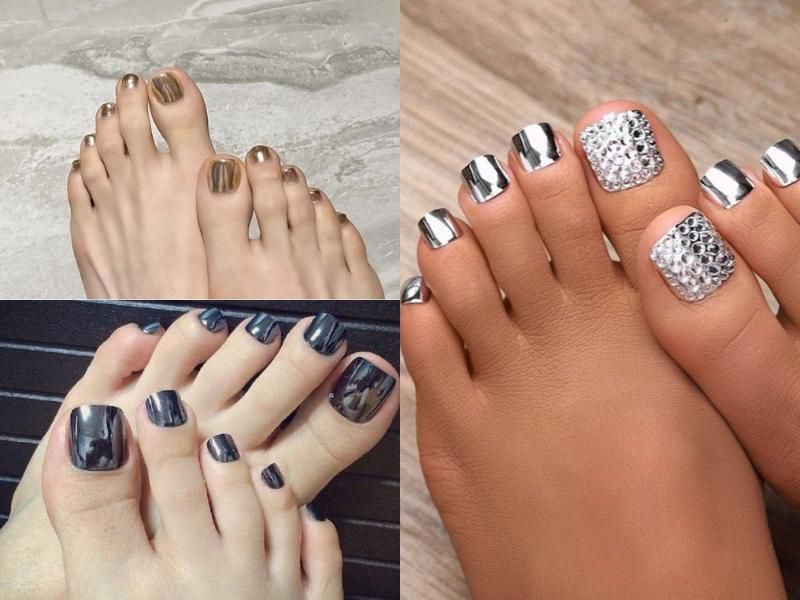 Những màu nail chân đẹp cho da ngăm sang trọng - Hình số 3