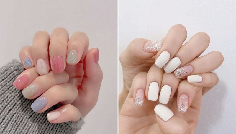 Những mẫu nail tay nhẹ nhàng sang trọng - Hình số 7