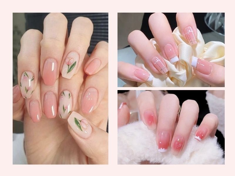 Những mẫu nail tay nhẹ nhàng sang trọng - Hình số 8