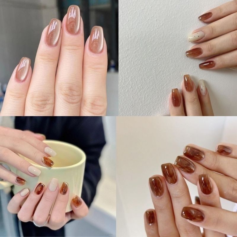 Những mẫu nail sơn thạch đẹp cho tay - Hình số 4