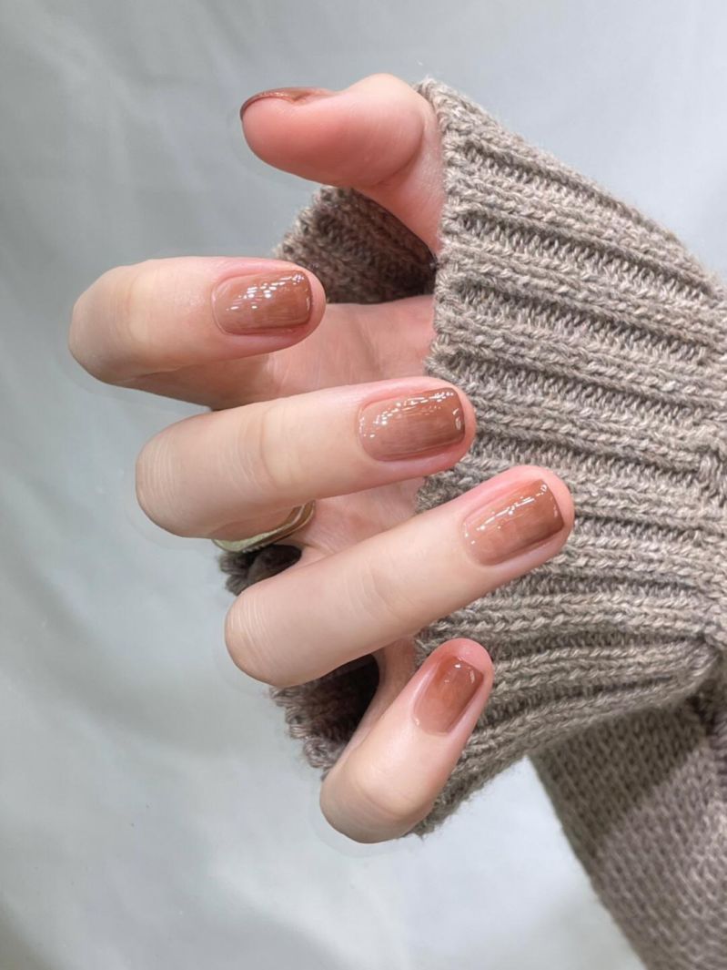 Những mẫu nail sơn thạch đẹp cho tay - Hình số 6