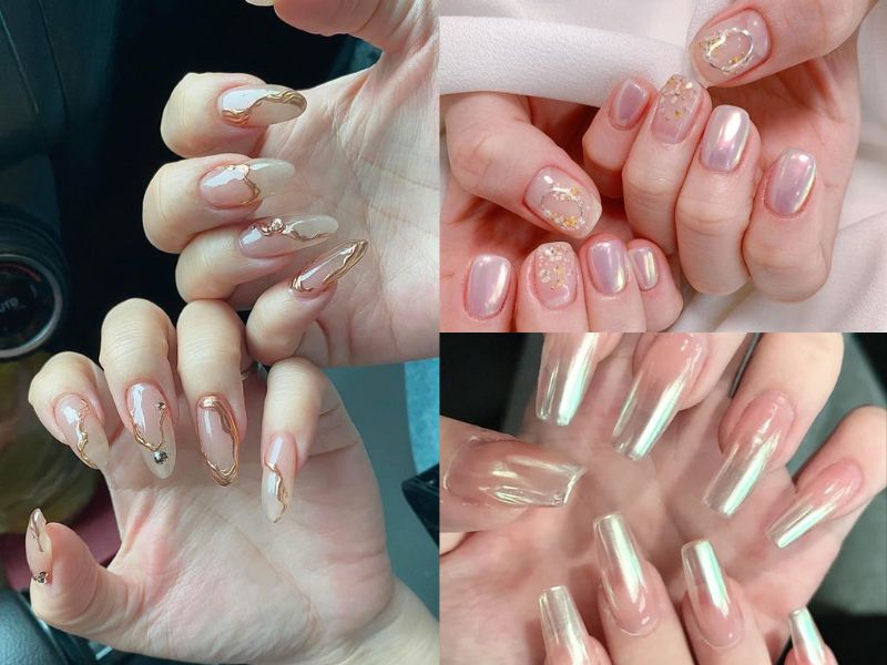Những mẫu nail tráng gương đẹp - Hình số 6