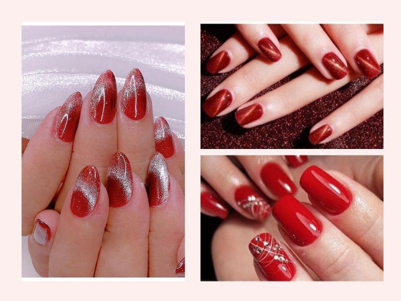 Những những mẫu nail mắt mèo kim cương sang trọng - Hình số 3