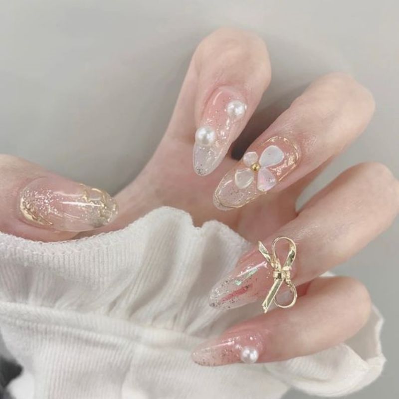 Những những mẫu nail mắt mèo kim cương sang trọng - Hình số 5