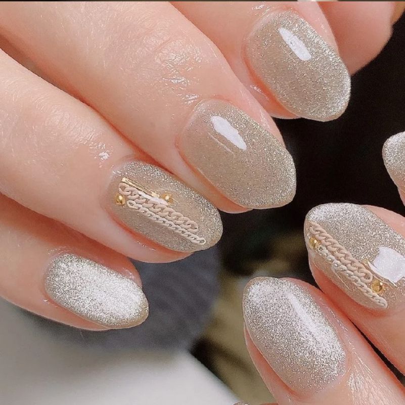 Những những mẫu nail mắt mèo kim cương sang trọng - Hình số 7