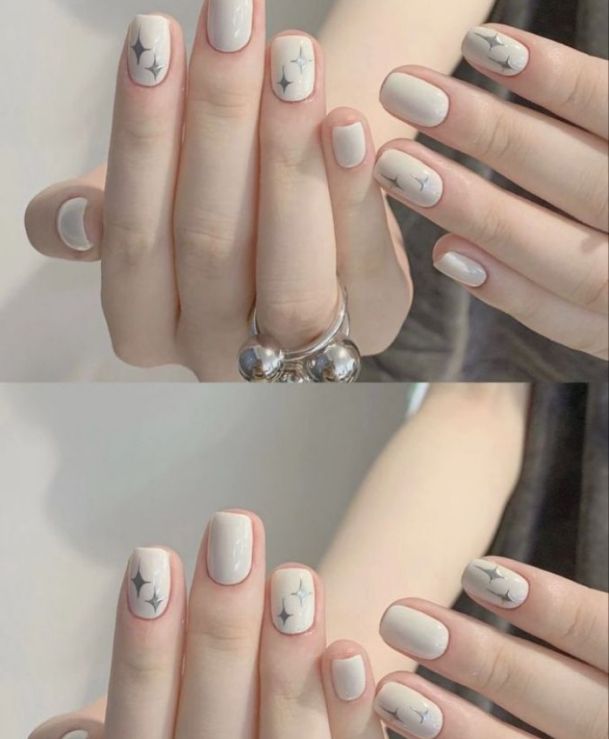 Những mẫu nail tay nhẹ nhàng cho điện thoại - Hình số 10