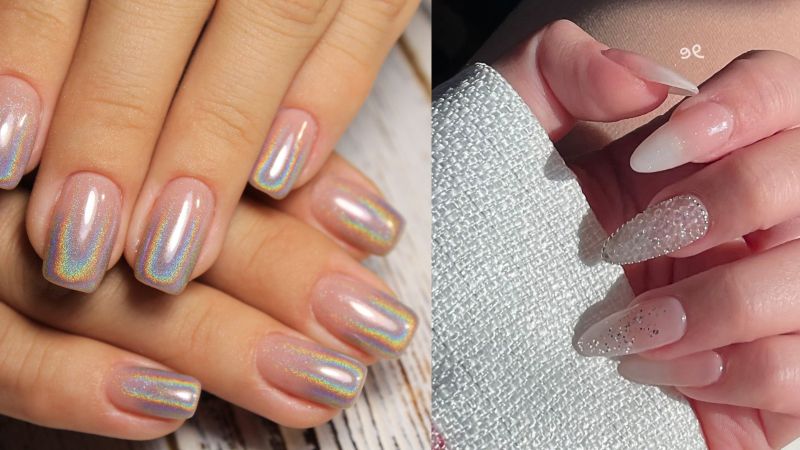 Những nail màu hồng pastel tự nhiên - Hình số 10