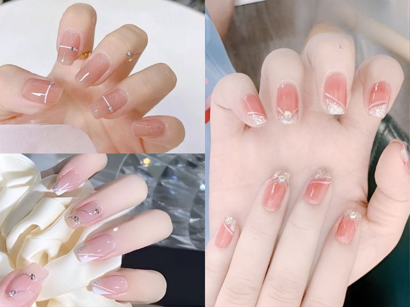 Những mẫu nail thạch đơn giản - Hình số 1