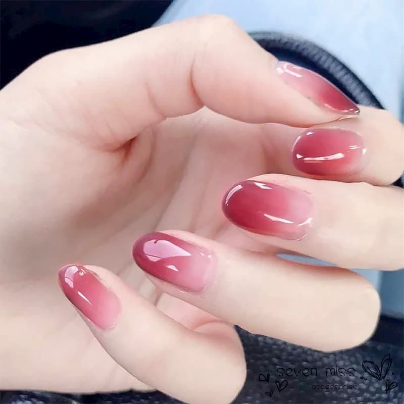 Những mẫu nail sơn thạch đẹp ombre - Hình số 1