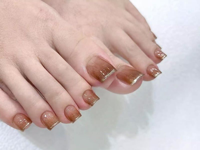 Những mẫu nail sơn thạch đẹp cho chân - Hình số 1