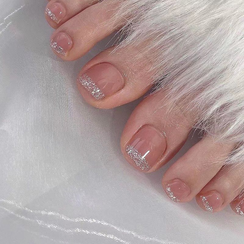 Những mẫu nail sơn thạch đẹp cho chân - Hình số 3