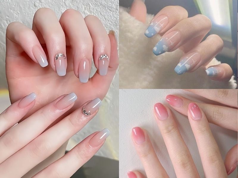 Những mẫu nail tay nhẹ nhàng đẹp - Hình số 4