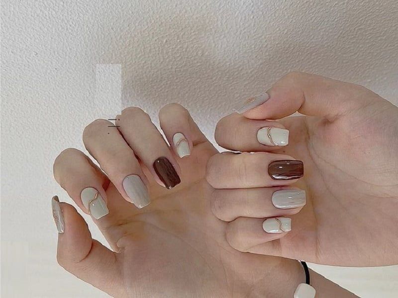 Những mẫu nail tay nhẹ nhàng đẹp - Hình số 6