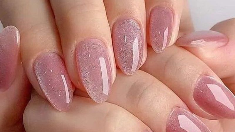 Những nail màu hồng pastel nhẹ nhàng - Hình số 10