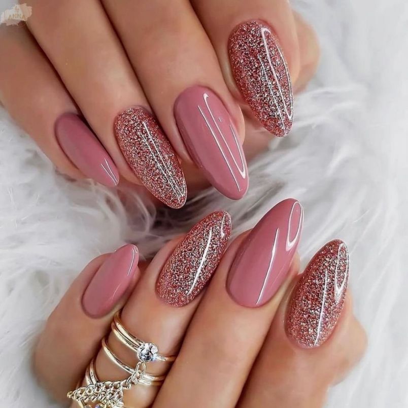 Những nail màu hồng pastel nhẹ nhàng - Hình số 2